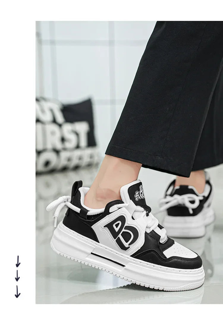 Casual Board Shoes Thick Bottom Trendy Footwear