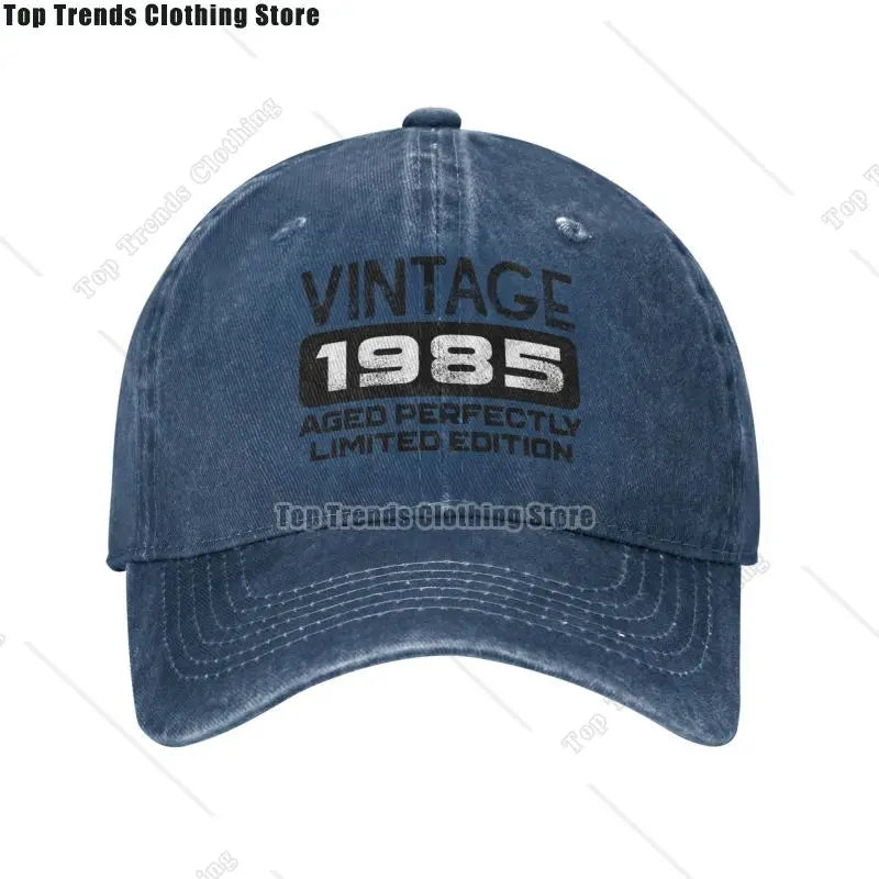 Birthday Gift Vintage 1985 Aged Perfectly Limited Edition Baseball Cap