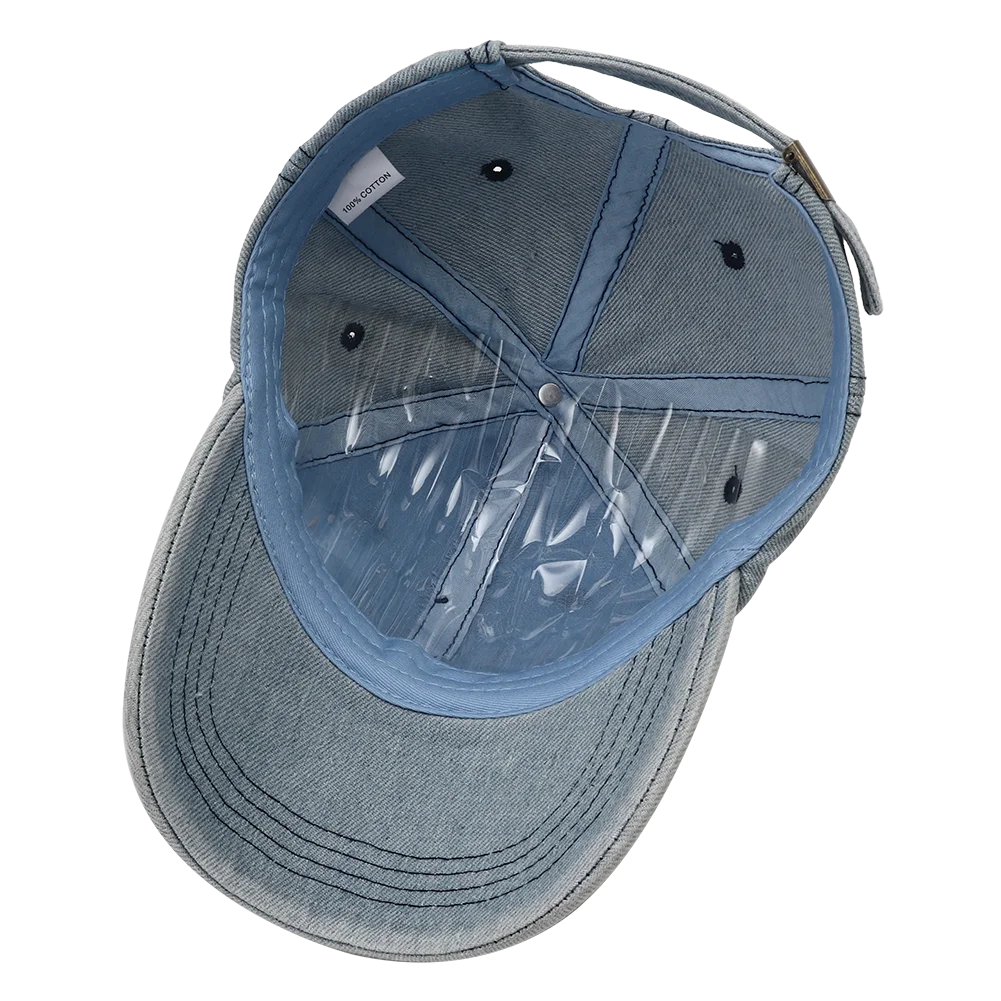 2025 New Solid Color Ripped Baseball Cap