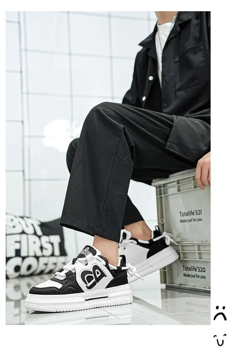 Casual Board Shoes Thick Bottom Trendy Footwear