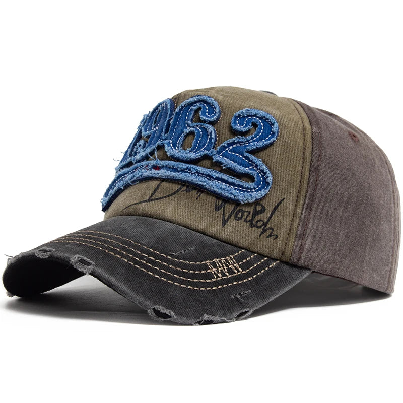 Fashion Vintage Washed Cotton Baseball Cap