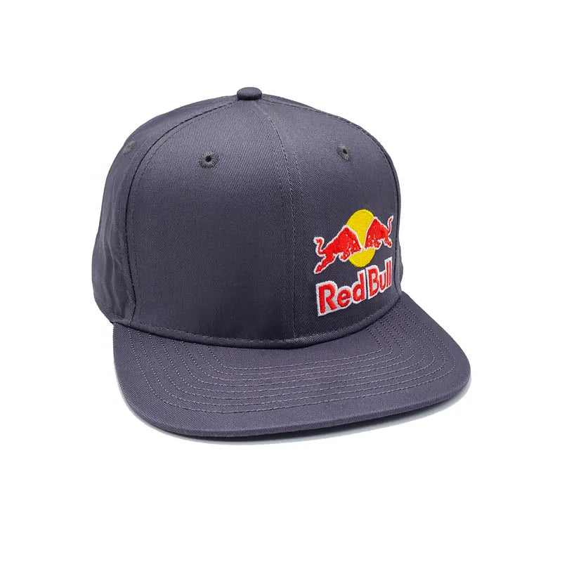 High Quality Red Bull Flat Brim Baseball Cap