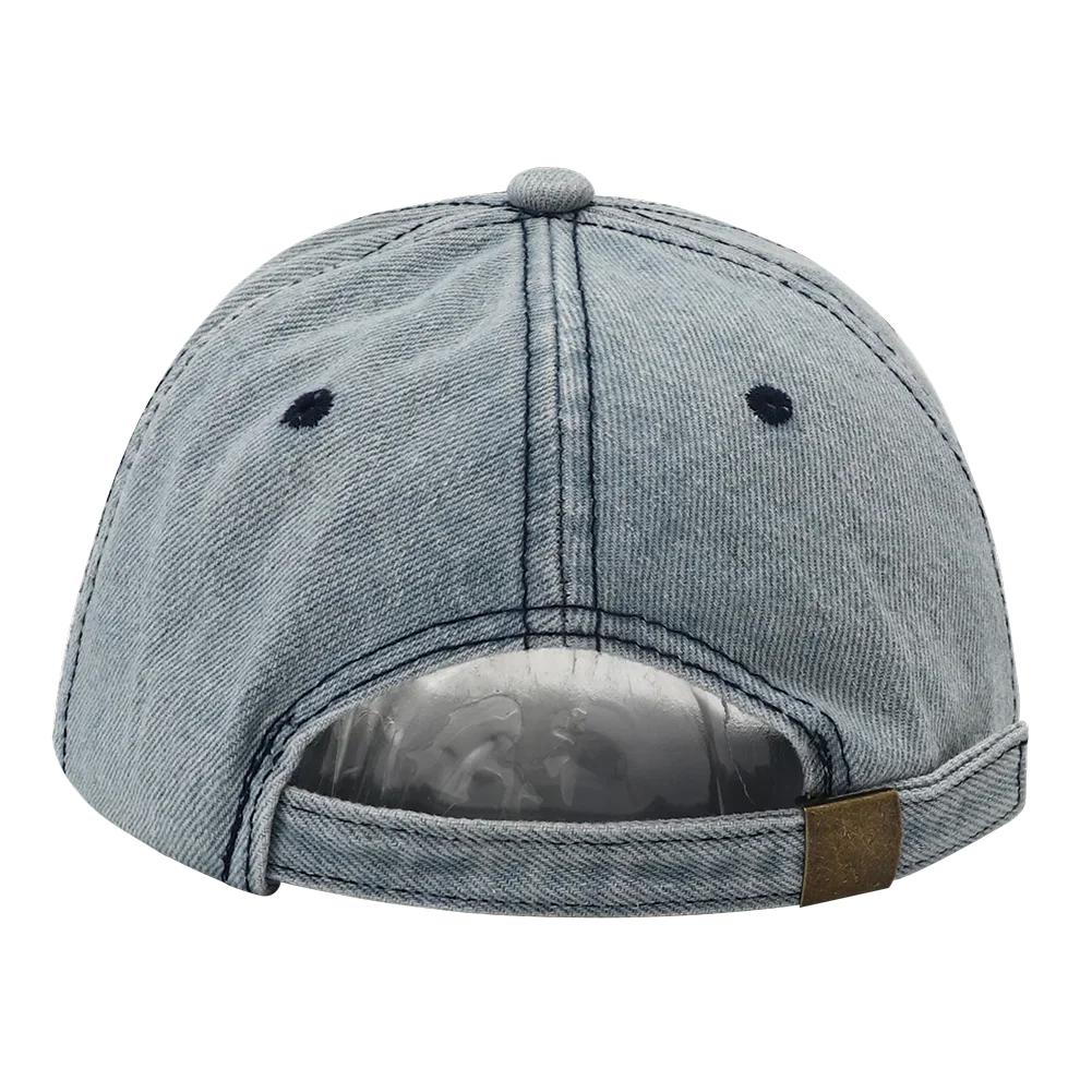2025 New Solid Color Ripped Baseball Cap