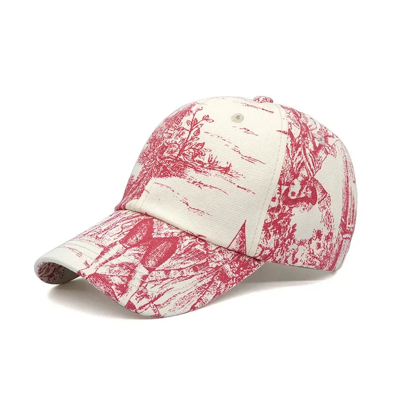 Spring/Summer Fashion Print Baseball Hat