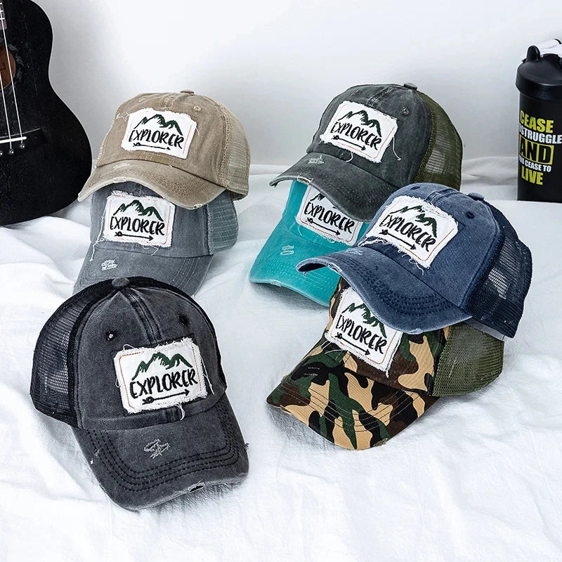 Unisex Washed Cotton Cap