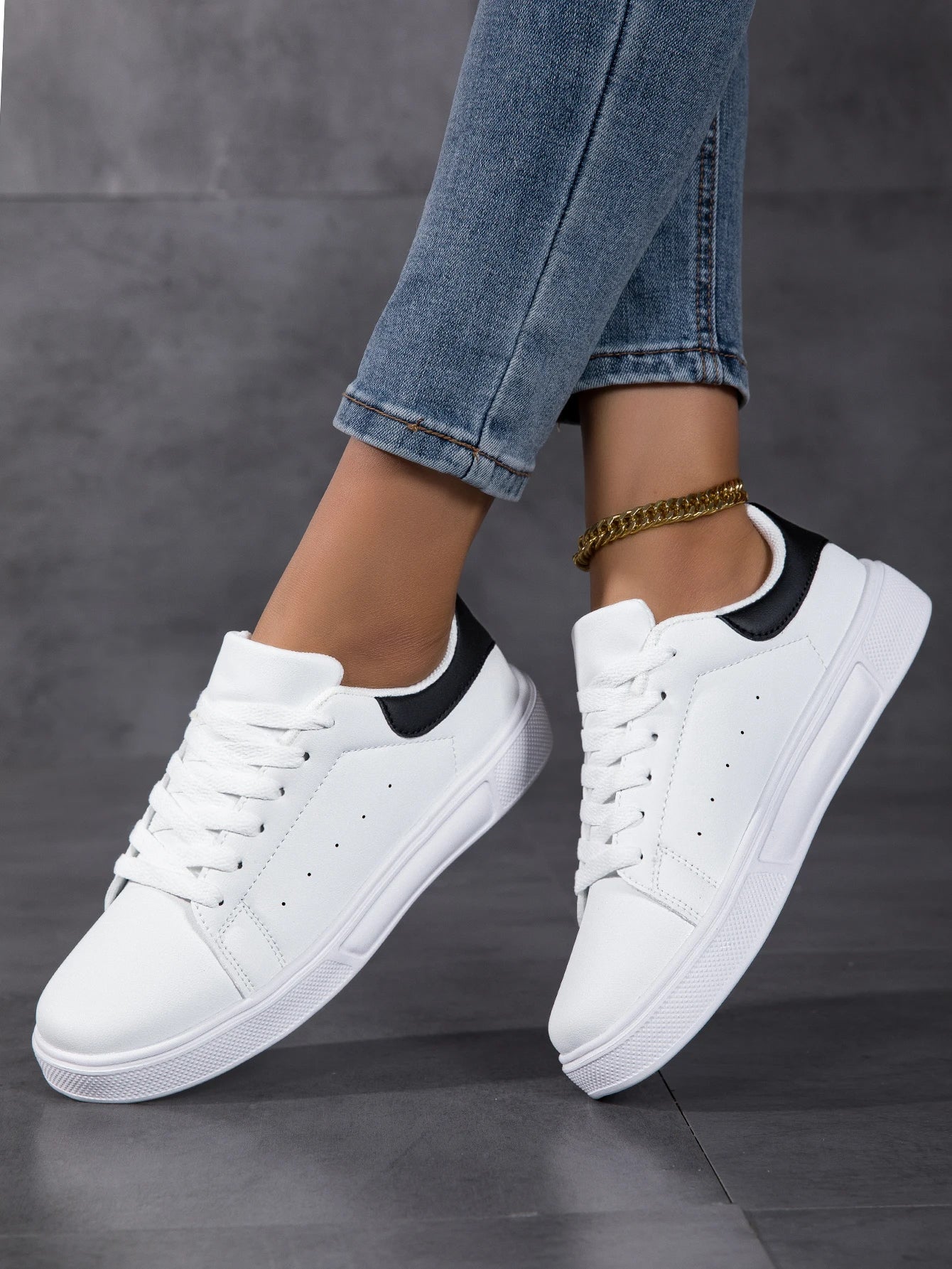 Unisex White Sneakers Men Waterproof Sports Shoes