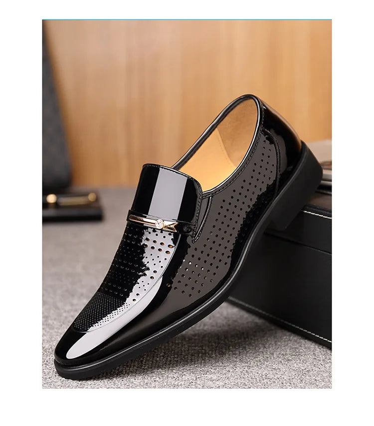 Summer Leather Men's Casual, Business Shoes