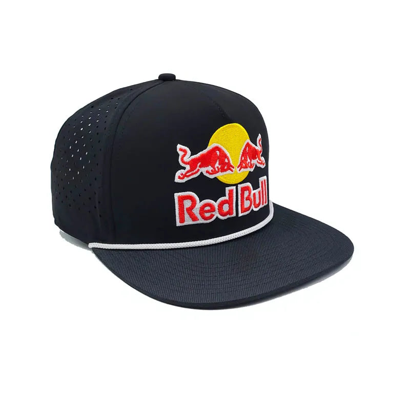 High Quality Red Bull Flat Brim Baseball Cap