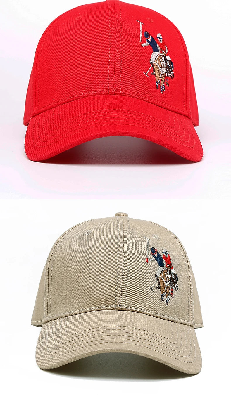 U.S. Polo Assn.100% Cotton Couple Baseball Cap