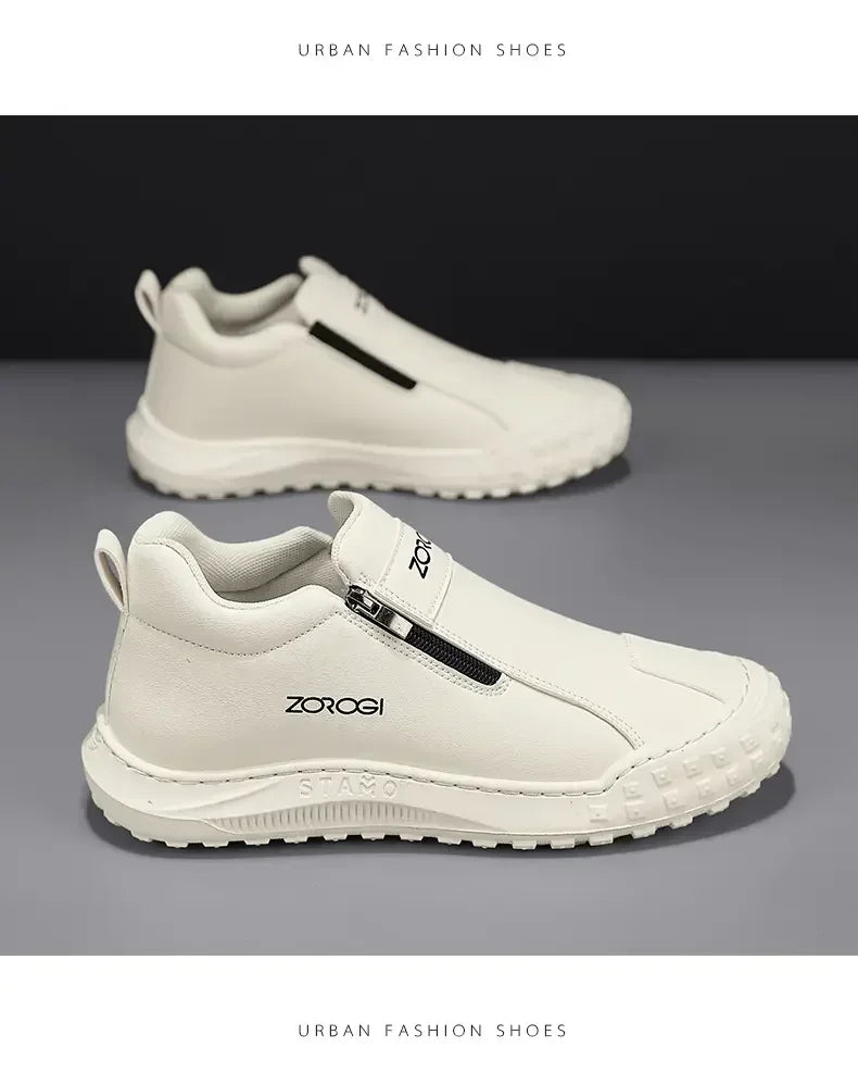 Zipper Outdoor Sports Shoes Unisex Shoes for Men