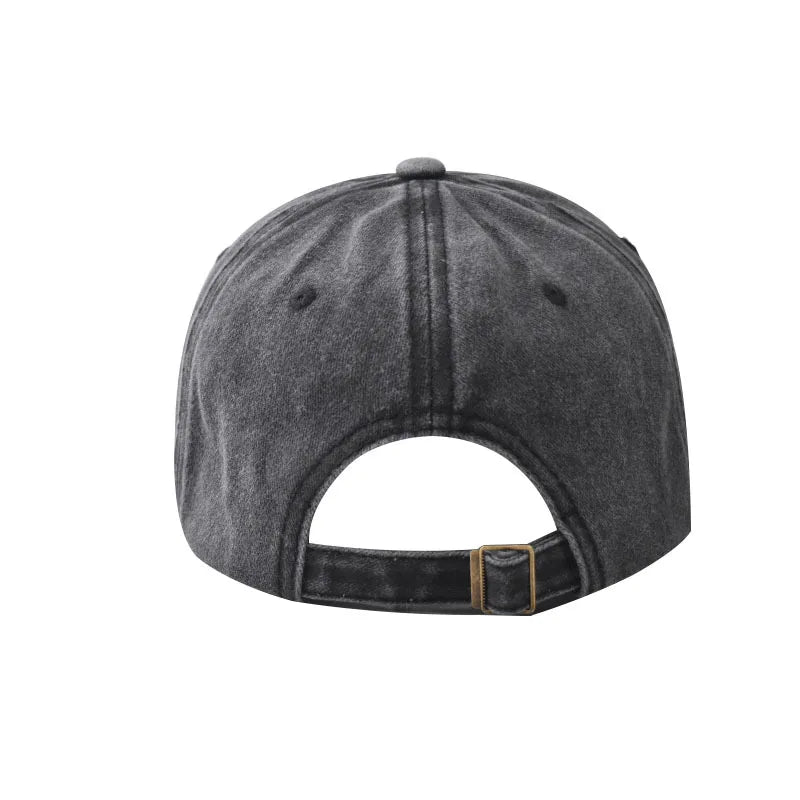 Vintage NEW YORK Embroidered Water Washed Baseball Cap