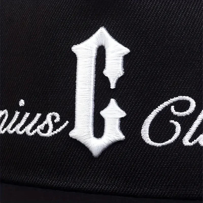Fashion Unisex Letter Side GENIUS CLUB Embroidery Hip-hop Hats