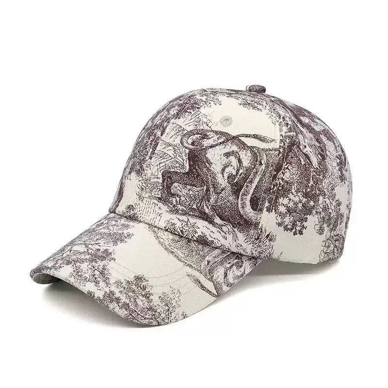 Spring/Summer Fashion Print Baseball Hat