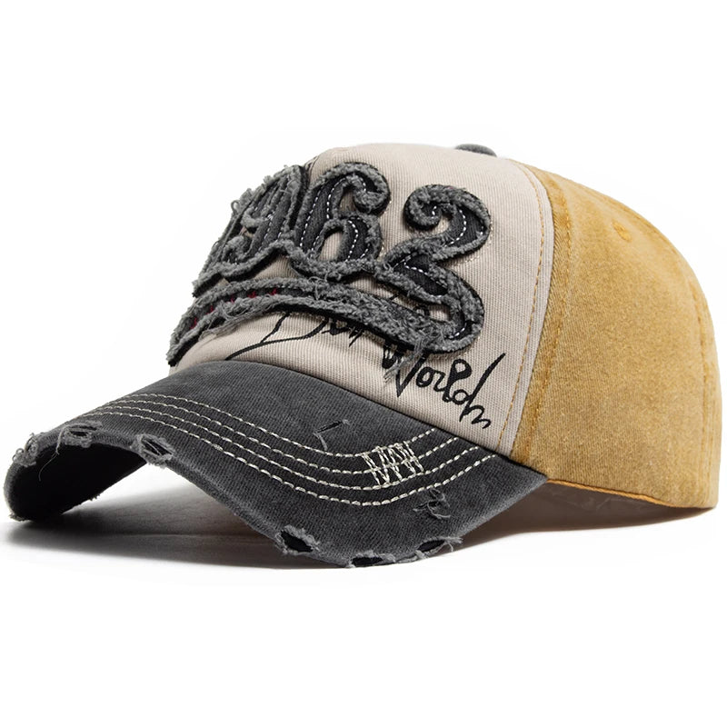 Fashion Vintage Washed Cotton Baseball Cap