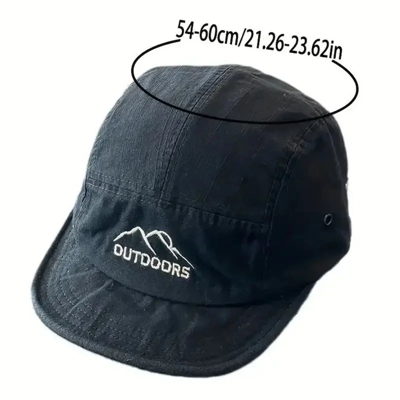 Short Brim Soft Baseball Cap