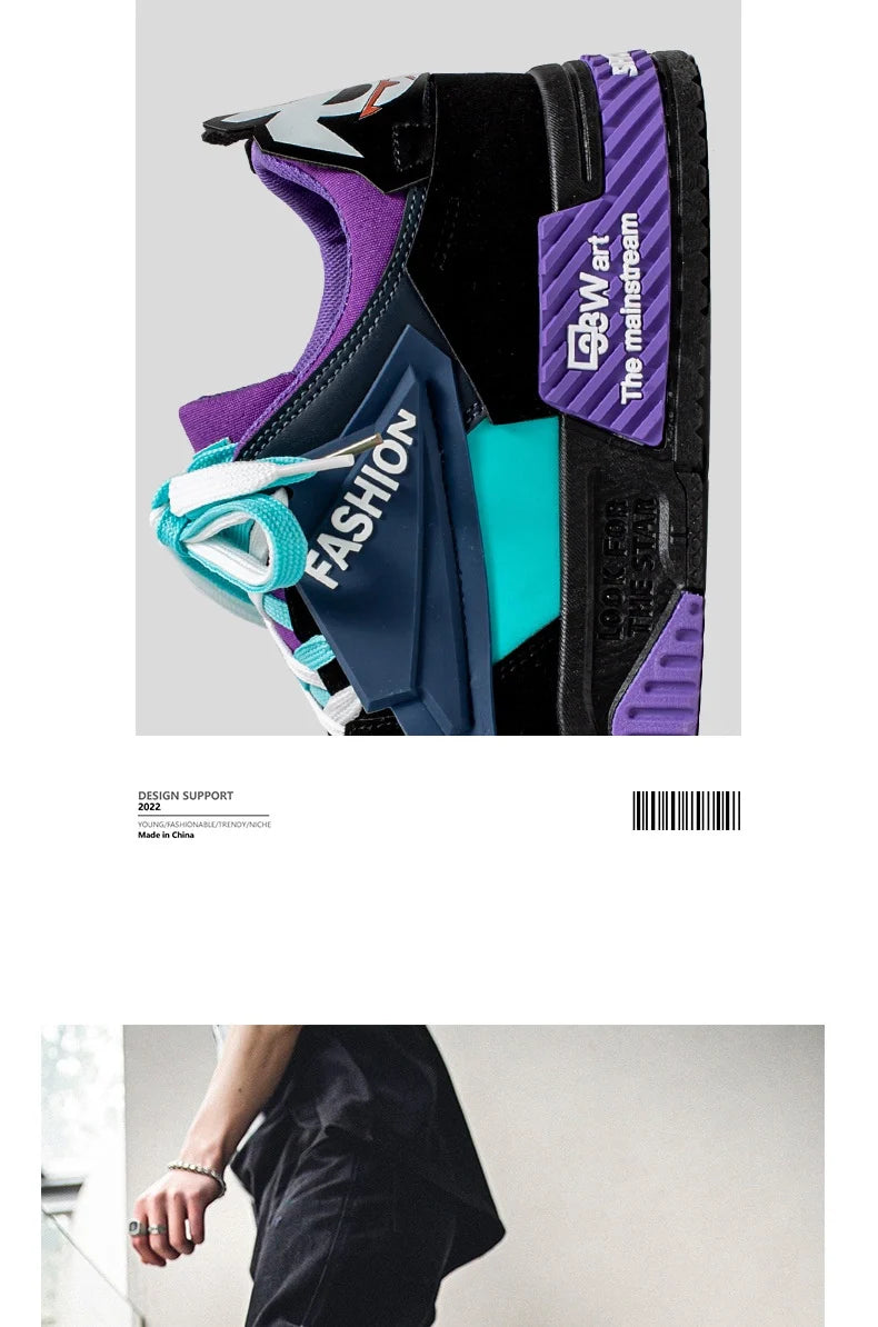 Fashion Couple Skateboard Shoes