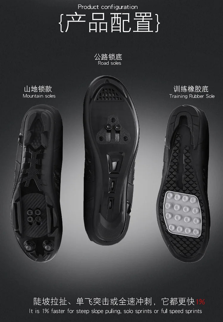 women's, Men's Cycling Breathable Mountain Bike Shoes