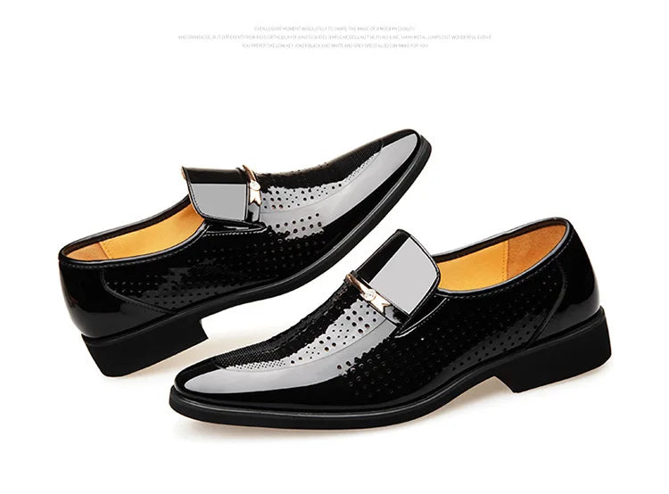 Summer Leather Men's Casual, Business Shoes