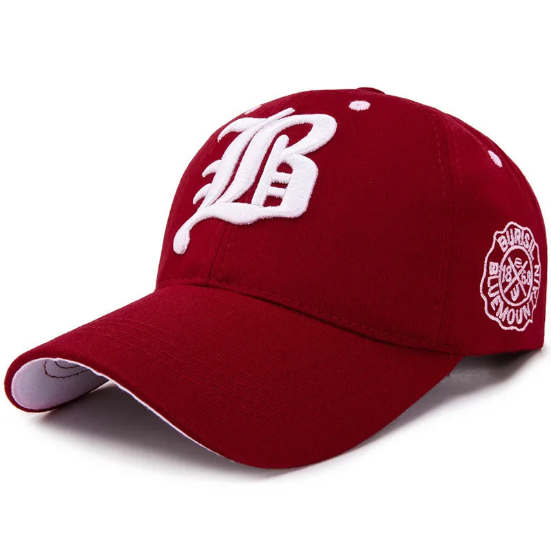 fashionable embroidered baseball cap
