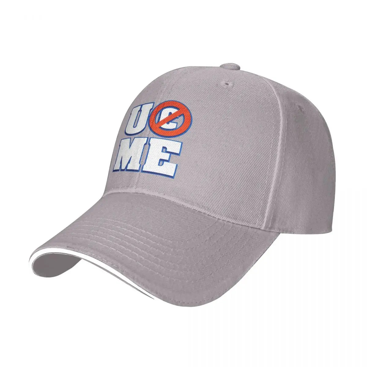 Yellow Wrestling john Cena White Custom Baseball Caps