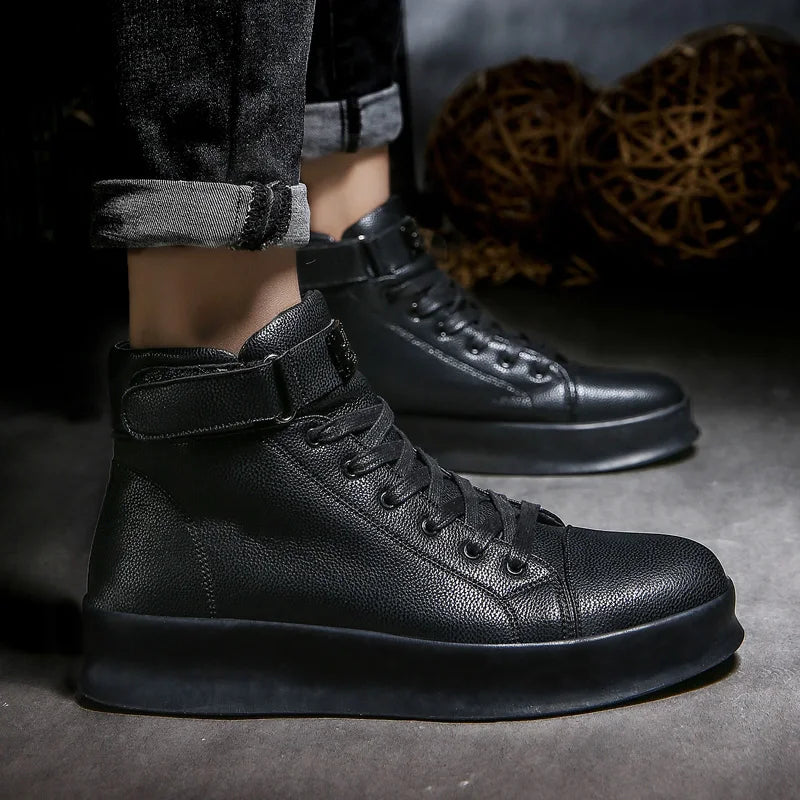 Brand Men's High-top Sneakers