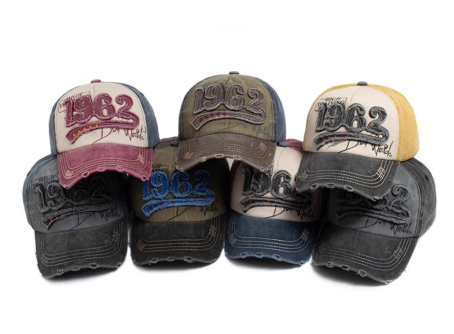 Fashion Vintage Washed Cotton Baseball Cap