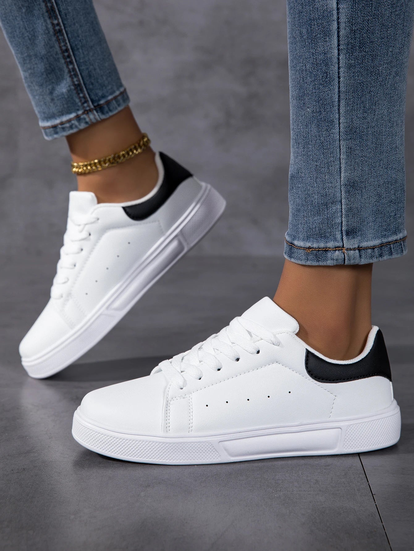 Unisex White Sneakers Men Waterproof Sports Shoes