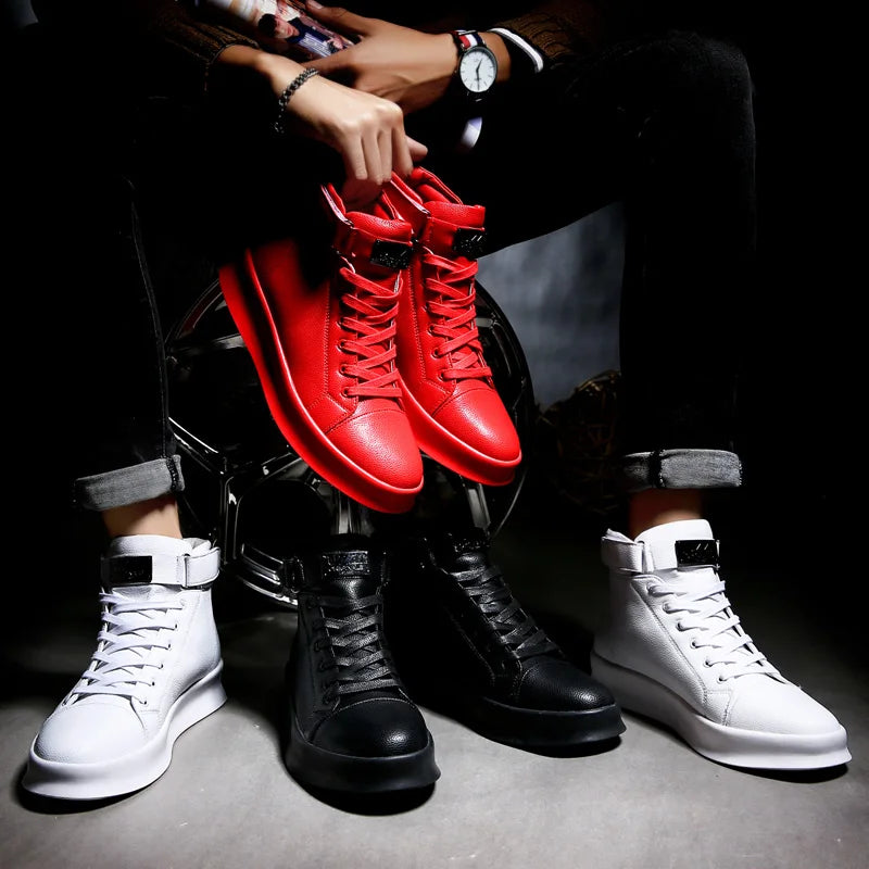 Brand Men's High-top Sneakers