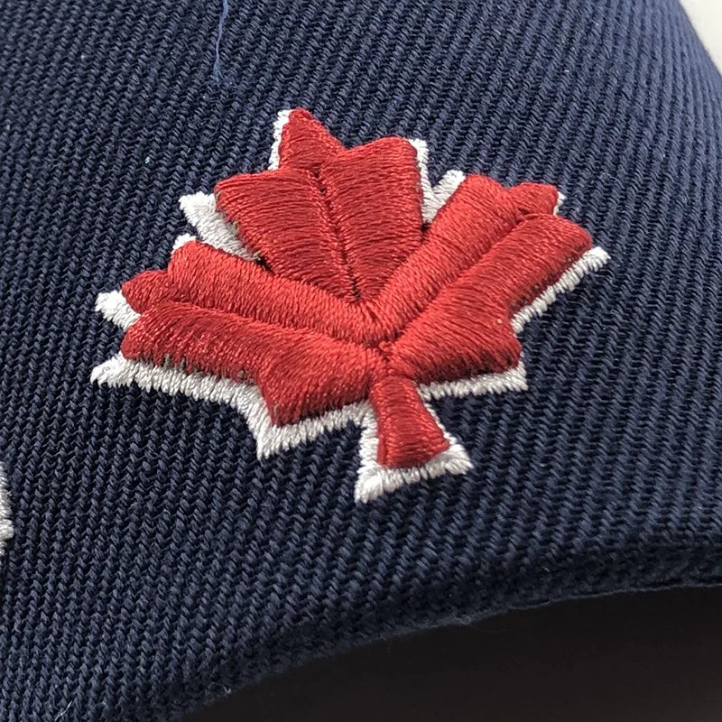 New Colors Contrast Canada Embroidered Baseball Cap
