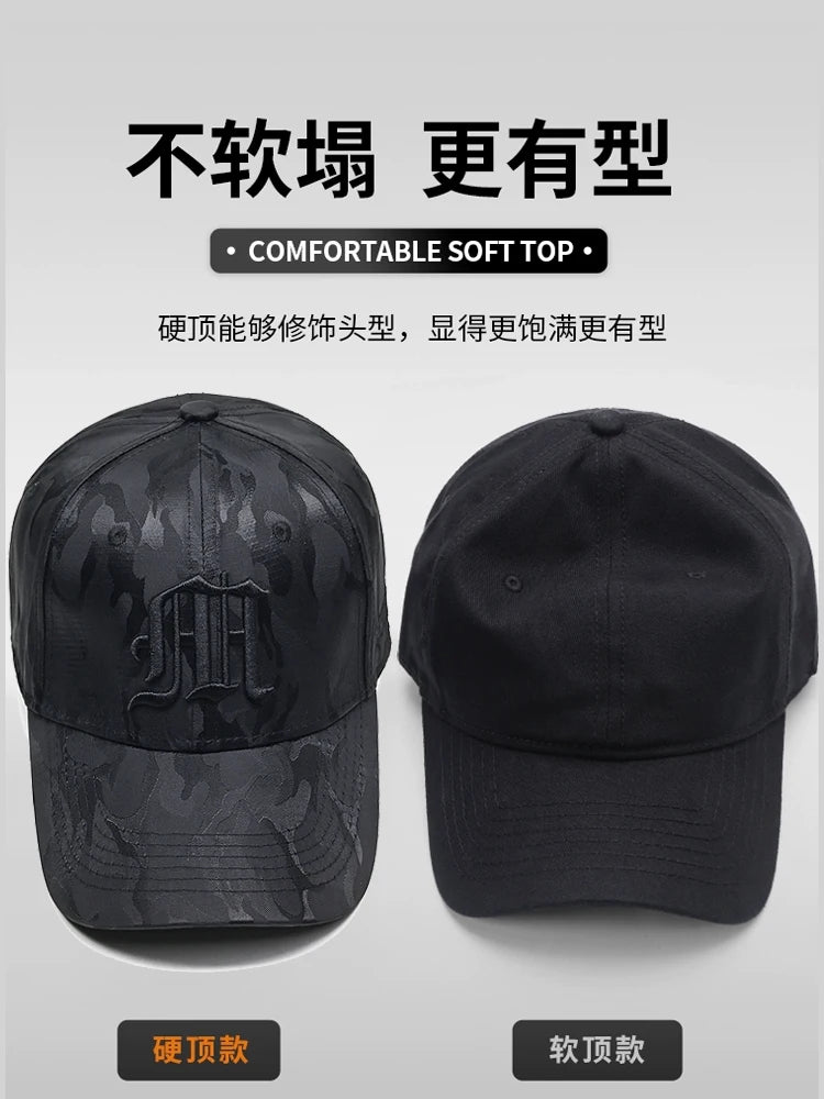 New camouflage embroidered baseball cap