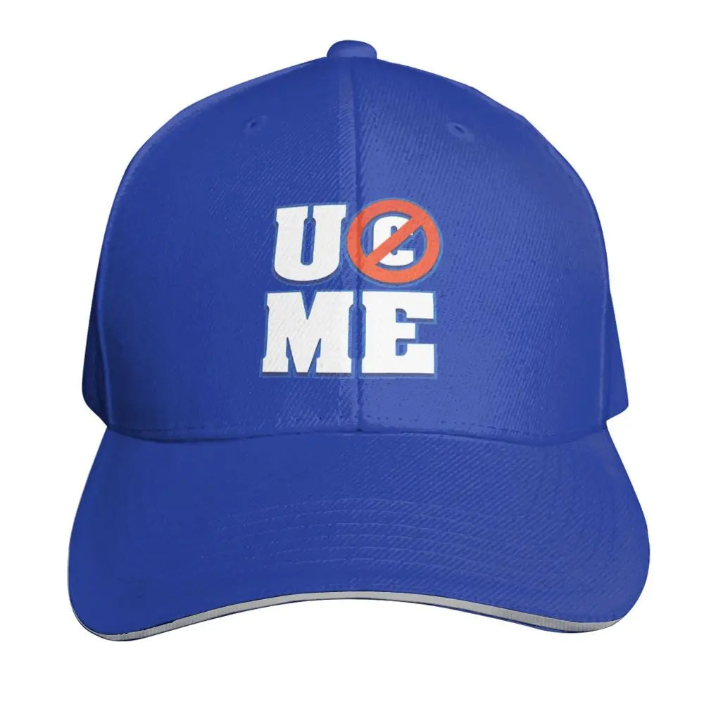 Yellow Wrestling john Cena White Custom Baseball Caps