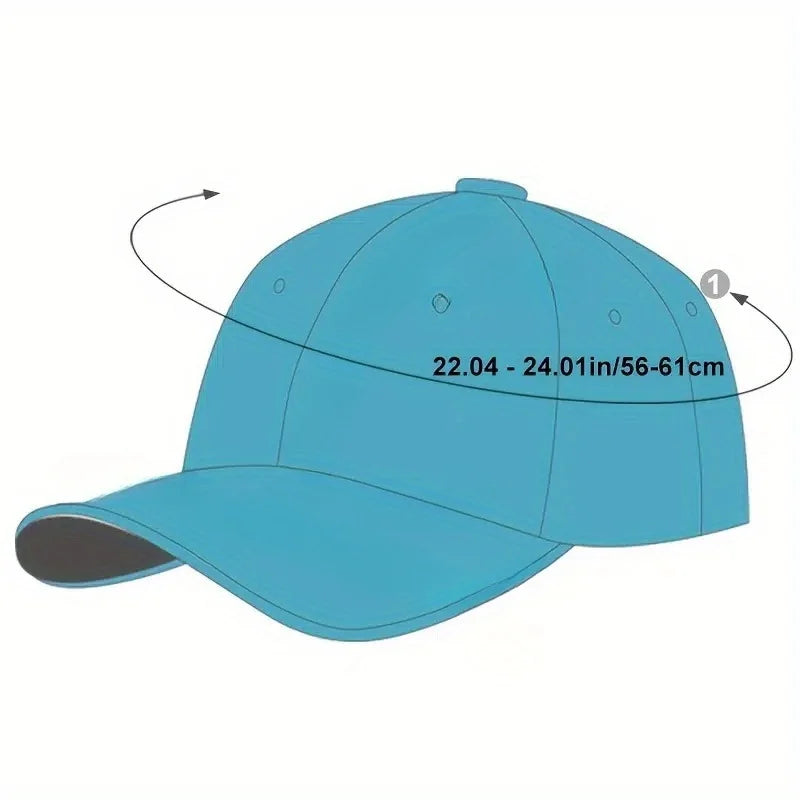 1Pc unisex embroidered baseball cap