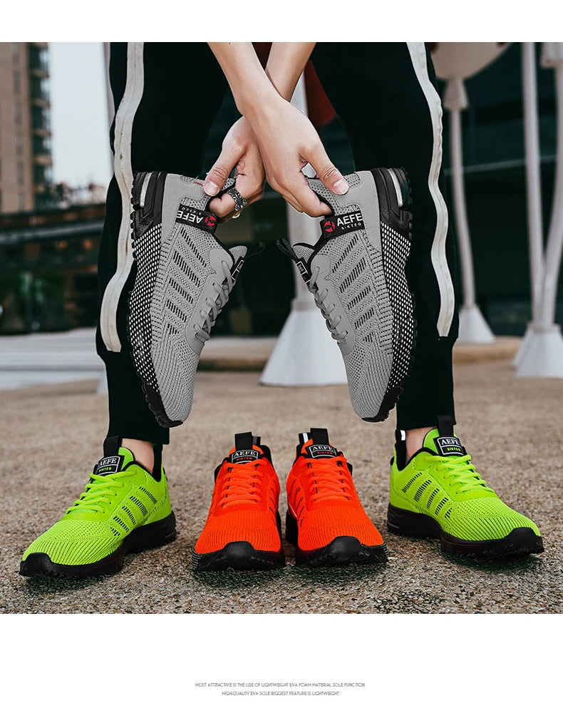 New 2025 Men Running Shoes Breathable