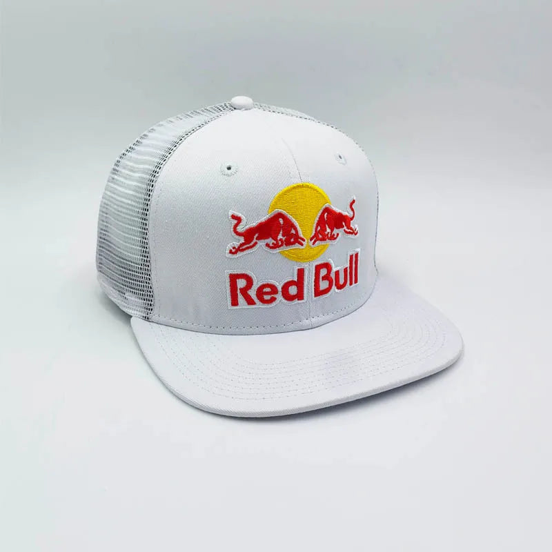 High Quality Red Bull Flat Brim Baseball Cap