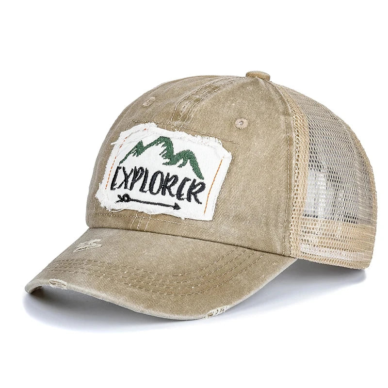 Unisex Washed Cotton Cap