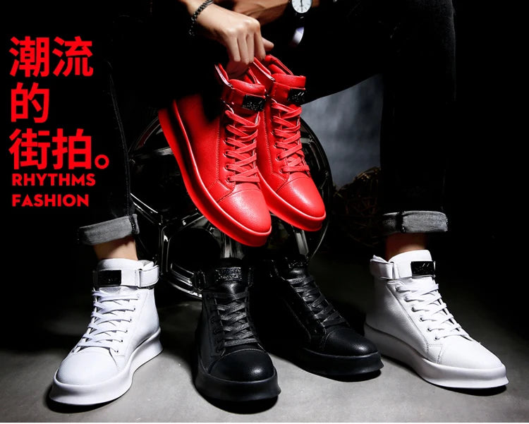 Brand Men's High-top Sneakers
