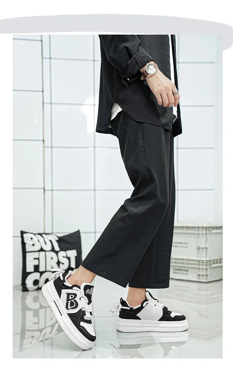 Casual Board Shoes Thick Bottom Trendy Footwear