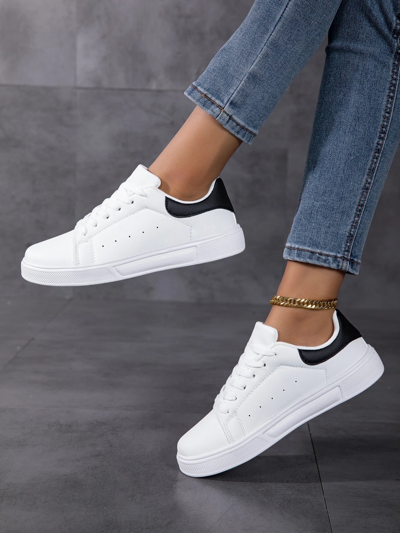 Unisex White Sneakers Men Waterproof Sports Shoes