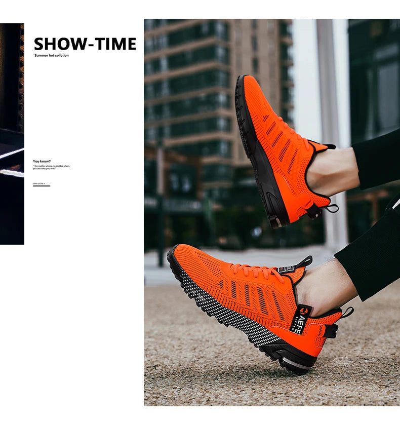 New 2025 Men Running Shoes Breathable