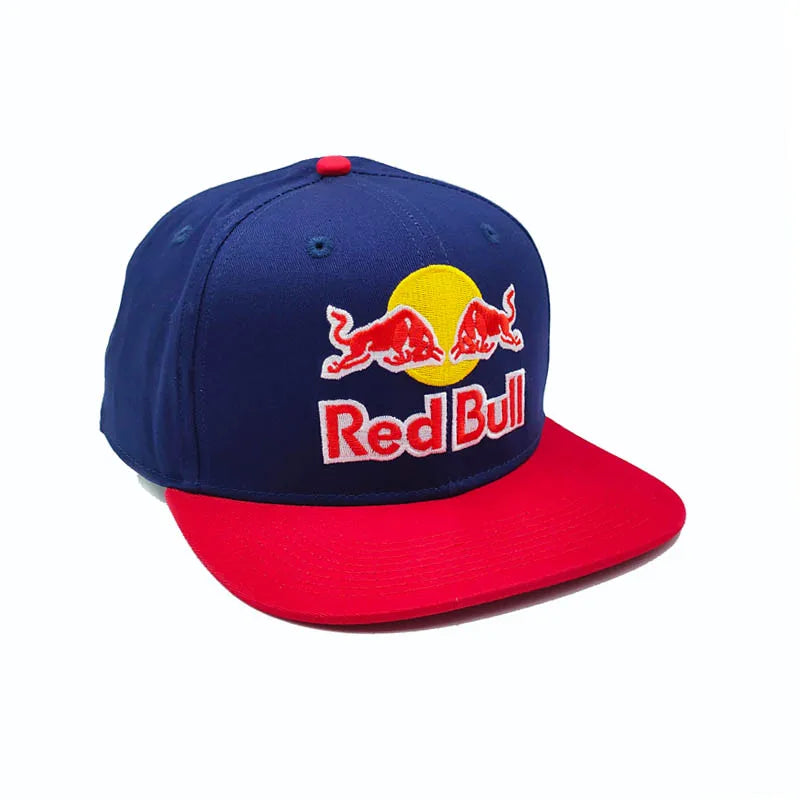 High Quality Red Bull Flat Brim Baseball Cap