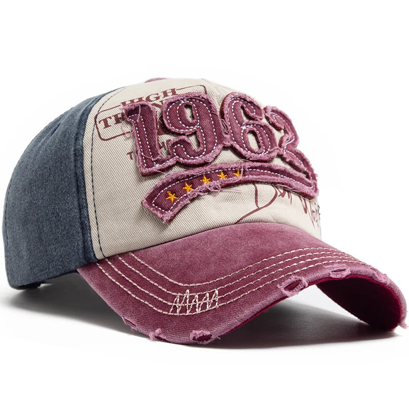 Fashion Vintage Washed Cotton Baseball Cap