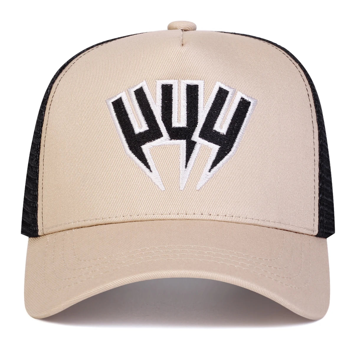 Unisex UUU Letter Embroidery Baseball Net Caps