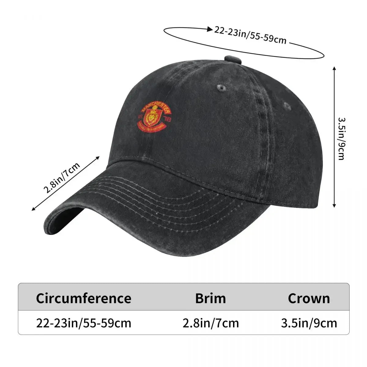 Manchester Squad Retro Baseball Cap