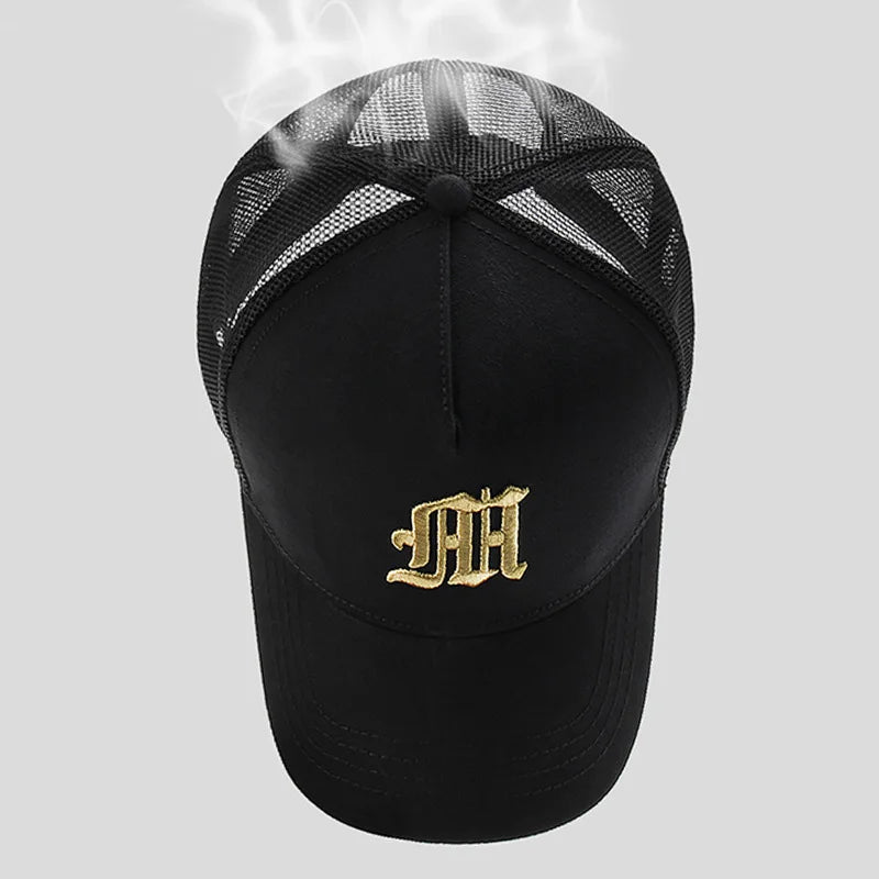 New Hat Men's Summer Thin High Top Baseball Cap