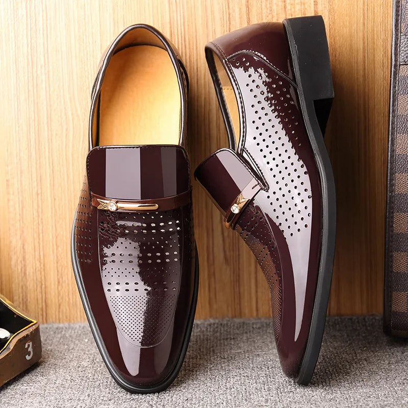 Summer Leather Men's Casual, Business Shoes
