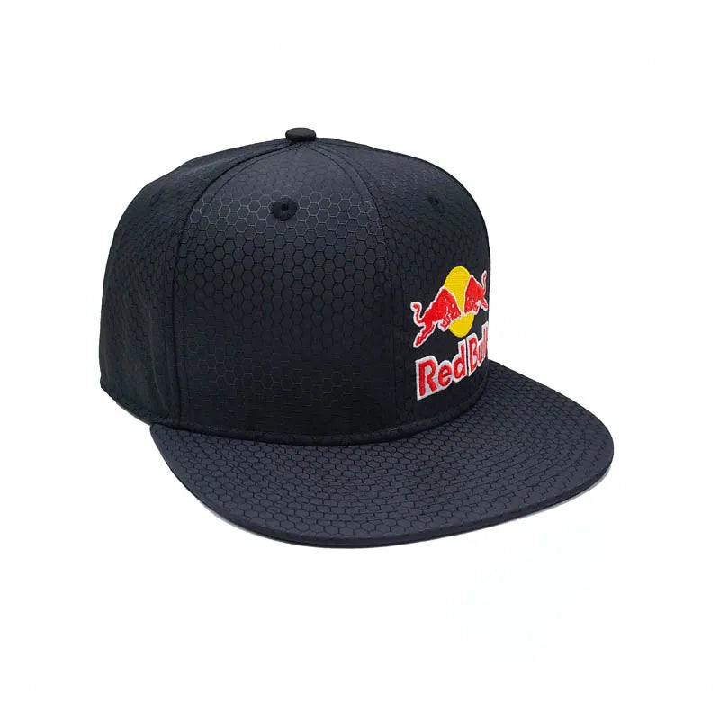 High Quality Red Bull Flat Brim Baseball Cap