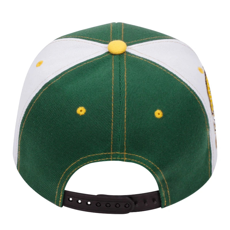 Fashion Acusa Embroidered Men's Color Block Cap
