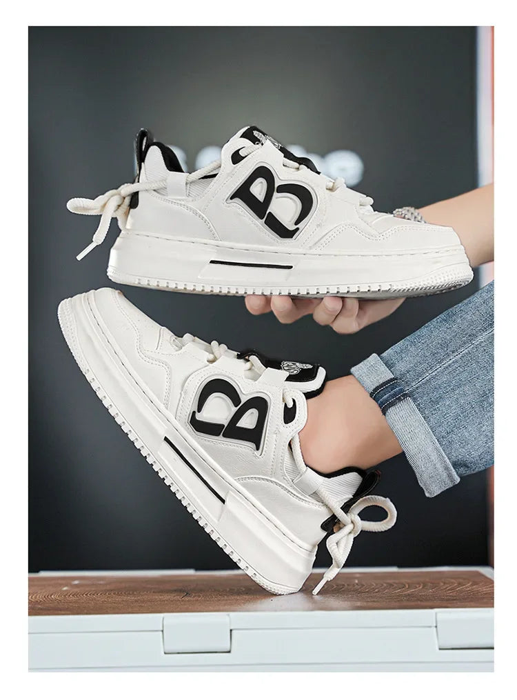Casual Board Shoes Thick Bottom Trendy Footwear
