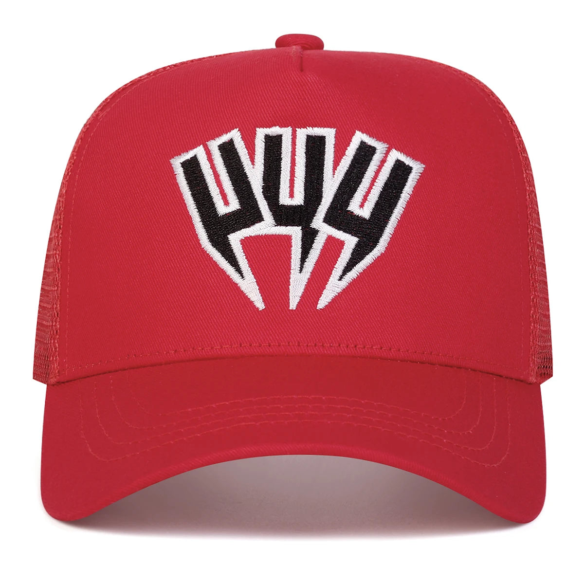 Unisex UUU Letter Embroidery Baseball Net Caps