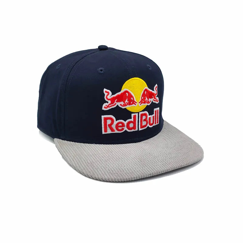 High Quality Red Bull Flat Brim Baseball Cap